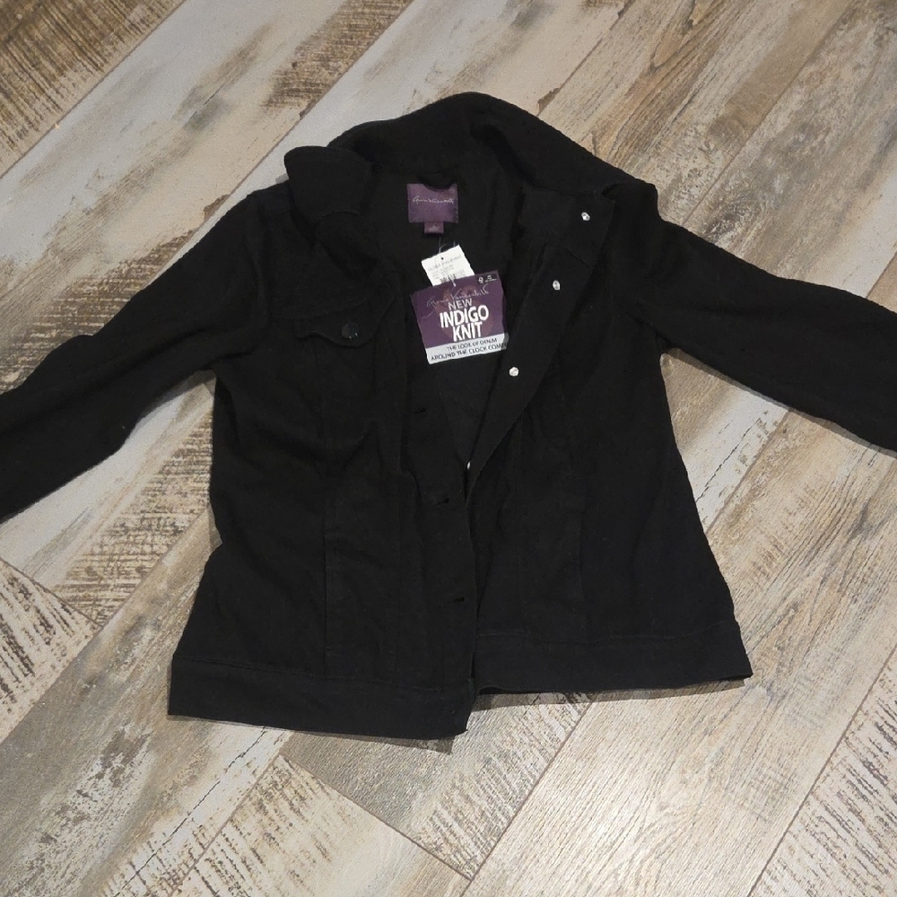 Gloria Vanderbilt Women's Dark Jean Jacket